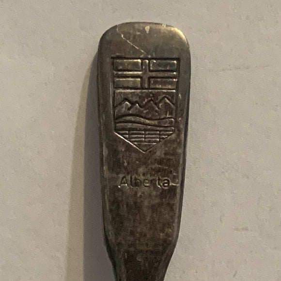 Alberta Crest Flag Collectable Souvenir Spoon AA