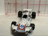 White #9 Brabham F1 Racer Unbranded Diecast Car