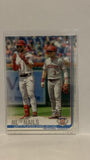 #145 NL Nails Gritty Players Share Second  2019 Topps Series 1 Baseball Card