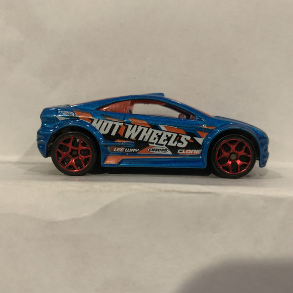 Blue Asphault Assault ©2003 Hot Wheels Diecast Car EJ