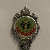 W.D.F.F. New Zealand Crest Emblem Collectable Souvenir Spoon AA