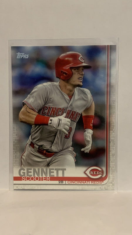 #107 Gennett Scooter Cincinatti Reds 2019 Topps Series 1 Baseball Card