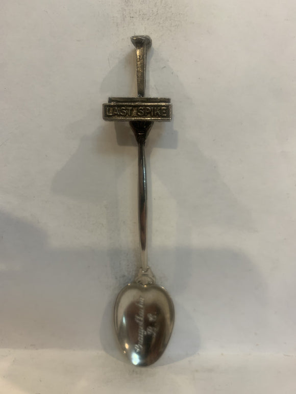 Craigellachie BC Last Spike Railroad Souvenir Spoon