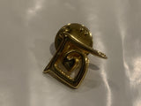 House Heart Logo Lapel Hat Pin BV