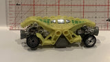 Yellow Double Demon Hot Wheels Toy Diecast Car