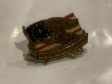 The Right To Keep and Bear Arms Logo Lapel Hat Pin EJ