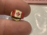 Canadian Flag Lapel Hat Pin EJ