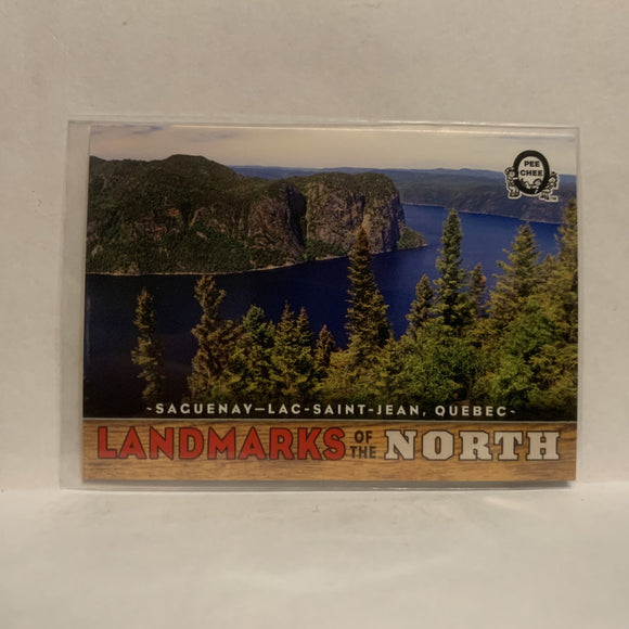 Ln-32 Sacuenay-Lac-Saint-Jean Quebec Landmarks2018-19 OPC Coast to Coast Hockey Card KF