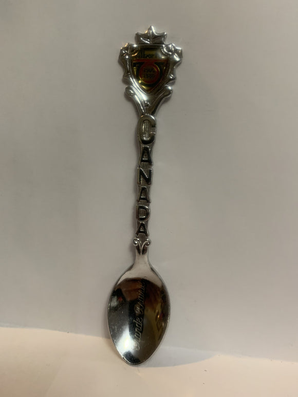 Grande Prairie Alberta 75th Canada Souvenir Spoon