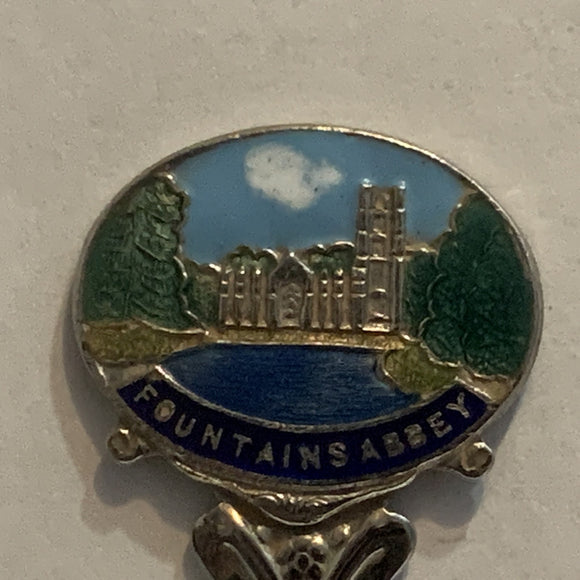 Fountains Abbey England Collectable Souvenir Spoon AA