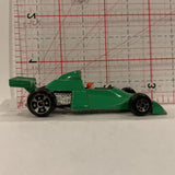 Green Autodart F1 Racer Yatming Diecast Car EJ