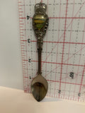 Golden British Columbia Souvenir Spoon