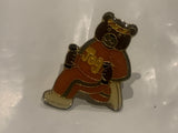 Jogging Bear Lapel Hat Pin EJ