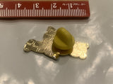 Jogging Bear Lapel Hat Pin EJ