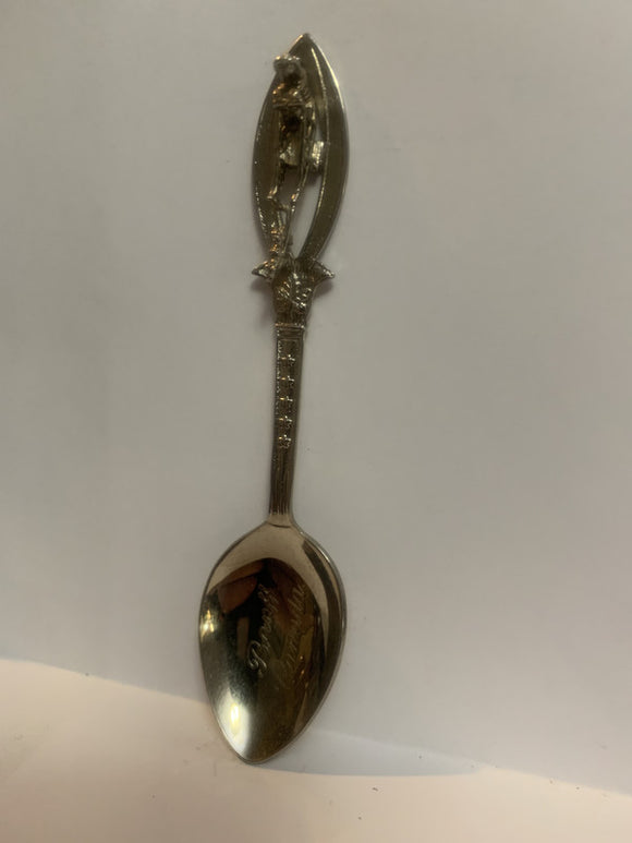 Banff Canada Alberta Dog Sled Souvenir Spoon