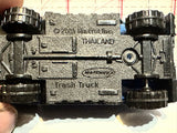 Blue Recycle Trash Truck 2001 Matchbox Diecast Car