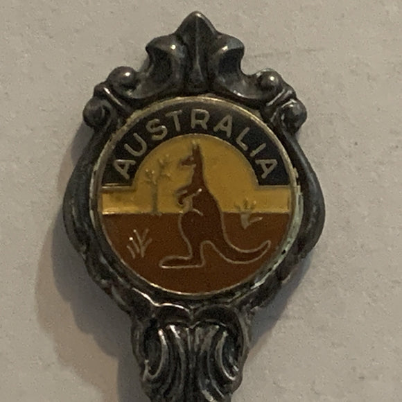Australia Kangaroo Outback Collectable Souvenir Spoon AA