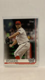 #301 Tanner Roark Washington Nationals 2019 Topps Series 1 Baseball Card