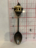 Jasper Canada Grizzley Bear Maple Leaf Souvenir Spoon