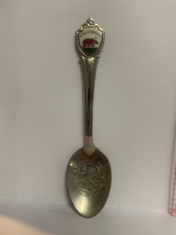 California The Golden State Souvenir Spoon