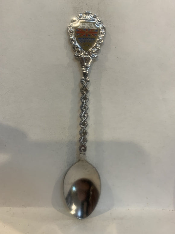 British Columbia Crest Emblem Souvenir Spoon