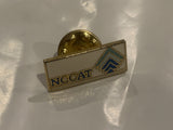 NCCAT Logo Lapel Hat Pin BW