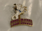 Tees 2001 Rodeo Alberta Lapel Hat Pin BW