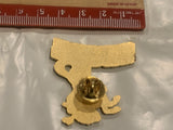 Tees 2001 Rodeo Alberta Lapel Hat Pin BW