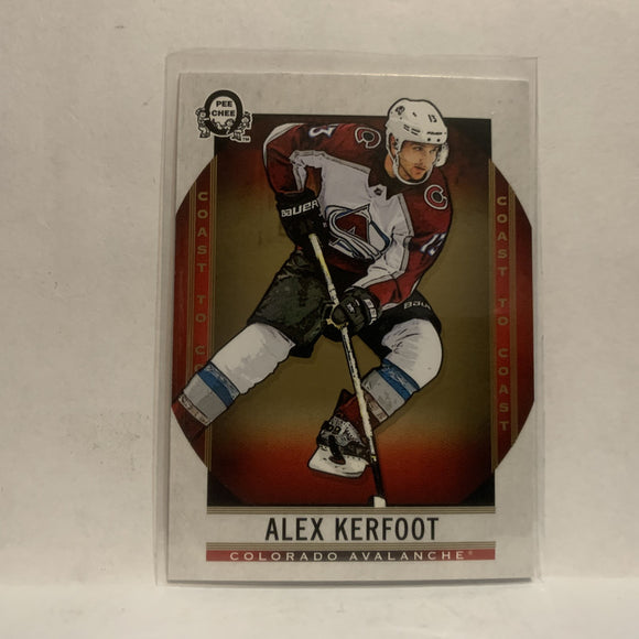 #88 Alex Kerfoot Colorado Avalanche2018-19 OPC Coast to Coast Hockey Card KF