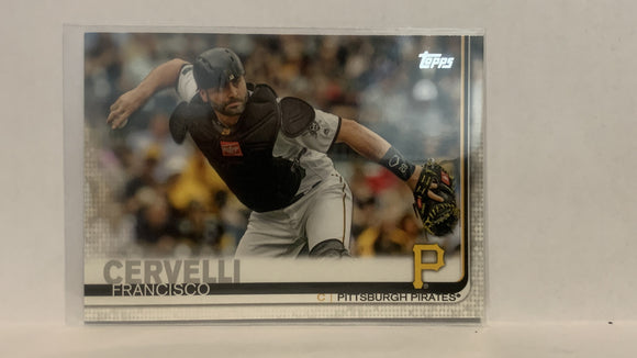 #274 Francisco Cervelli Pittsburgh Pirates 2019 Topps Series 1 Baseball Card
