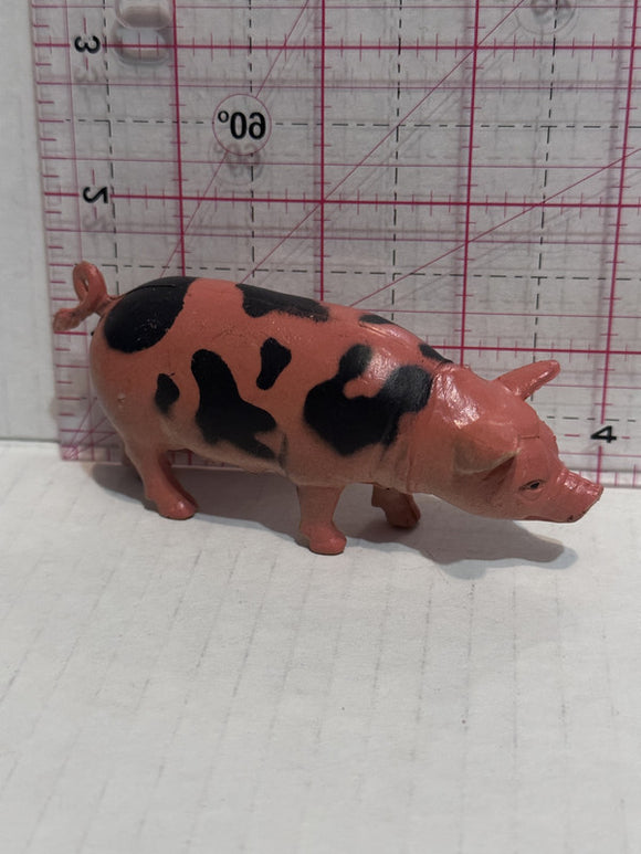Spotted Pig Hog Swine  Toy Animal