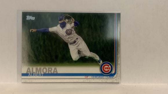 #226 Albert Almora Chicago Cubs 2019 Topps Series 1 Baseball Card
