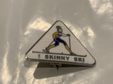 I Skinny Ski Logo Lapel Hat Pin EK
