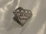 AB PRD 2008 Diamond Lapel Hat Pin BW