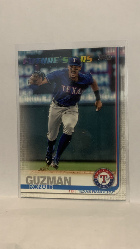 #320 Ronald Guzman Texas Rangers 2019 Topps Series 1 Baseball Card