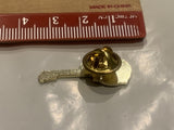 Red Guitar  Lapel Hat Pin EK
