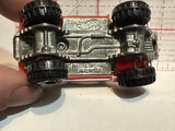 White Dirty Dog 1988 Jeep Hot Wheels Diecast Car
