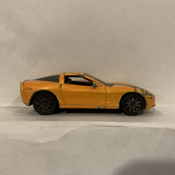 Orange Chevrolet Corvette C6 ©2003 Matchbox Diecast Car EK
