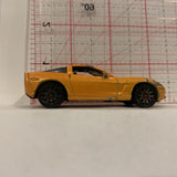 Orange Chevrolet Corvette C6 ©2003 Matchbox Diecast Car EK