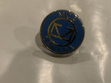 MCA Canada Logo Lapel Hat Pin BW