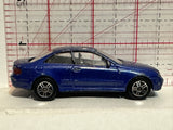 Blue Mercedes-Benz M8 CLK Coupe 1/59 Realtoy Diecast Car