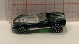 Black Green Cul8r Hot Wheels Toy Diecast Car