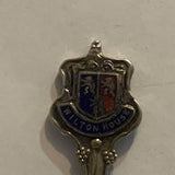 Wilton House Building England Crest Emblem Collectable Souvenir Spoon AB