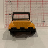 Orange Construction Jeep Unbranded Diecast Car EK