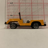 Orange Construction Jeep Unbranded Diecast Car EK