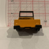 Orange Construction Jeep Unbranded Diecast Car EK