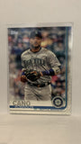 #313 Robinson Cano Seattle Mariners 2019 Topps Series 1 Baseball Card