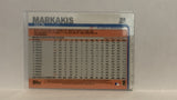 #350 Nich Markakis Atlanta Braves 2019 Topps Series 1 Baseball Card