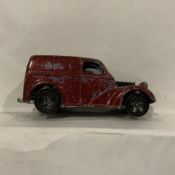 Red Van ©1999 Hot Wheels Diecast Car EK