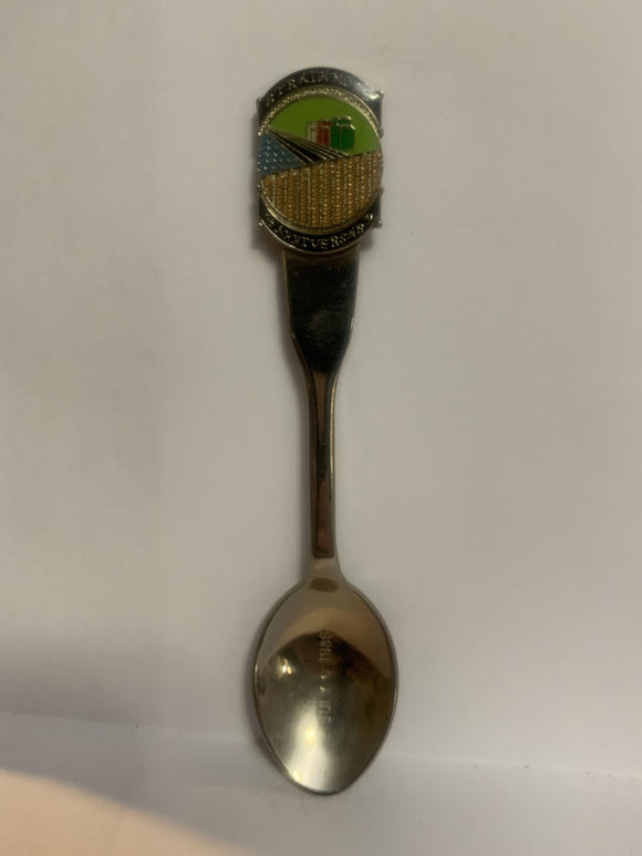 Stathmore 75th Anniversary Alberta July 1986 Souvenir Spoon